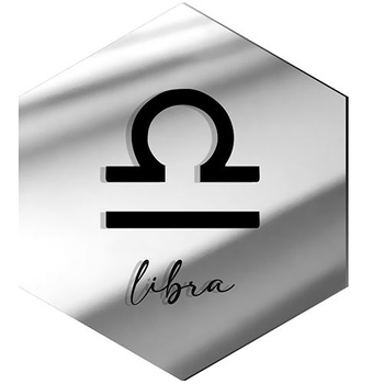  MIRROR DECORATIVE PANEL FOR THE WALL HEXAGON 