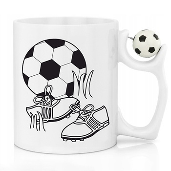 MUG HANDLE FOOTBALL for a FOOTBALL FAN FOOTBALL PLAYER