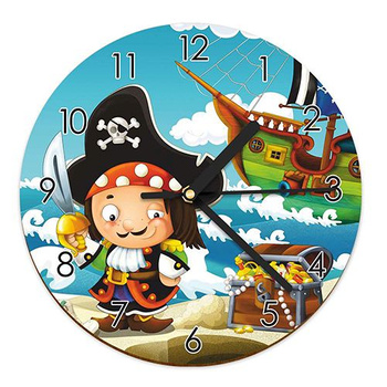 WOODEN WALL CLOCK FOR CHILDREN