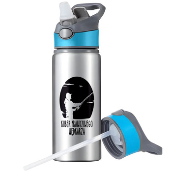 MUG SPORTS BOTTLE WATER BOTTLE WITH STRAW WITH HANDLE SURVIVAL 