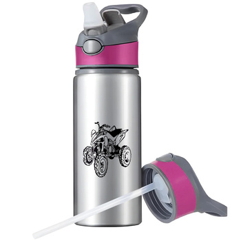 MUG SPORTS BOTTLE WATER BOTTLE WITH STRAW WITH HANDLE SURVIVAL 