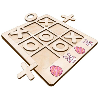 TIC TACK TOE GAME HARE AND EGG