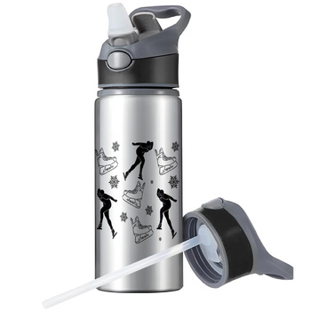 MUG SPORTS BOTTLE WATER BOTTLE WITH STRAW WITH HANDLE SURVIVAL 