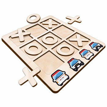 TIC TACK TOE GAME POLICE AND AMBULANCE