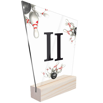 2nd place Sports statuette bowling