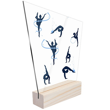 Sports statuette acrobatics for an acrobat