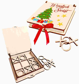 CHRISTMAS GIFT GIFT TICKS CROSS GAME