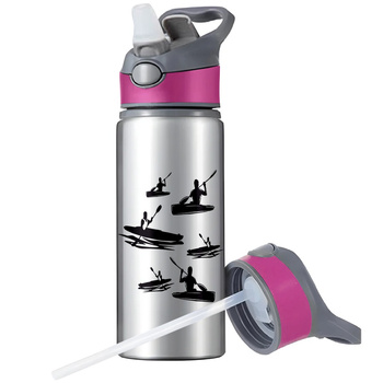 MUG SPORTS BOTTLE WATER BOTTLE WITH STRAW WITH HANDLE SURVIVAL 