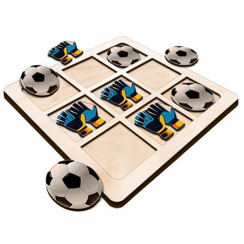 TIC TACK TOE GAME BALL AND GLOVES