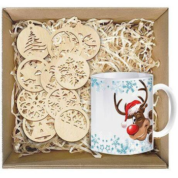 BASKET GIFT SET FOR SANTA'S DAY CHRISTMAS GIFT CHRISTMAS TREE CHRISTMAS BOX