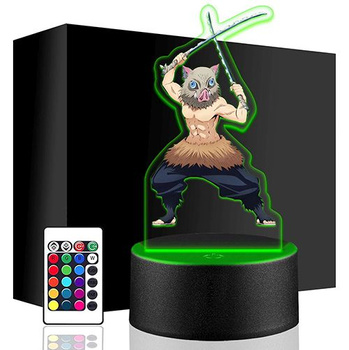  HASHIBIRA 3D LED NIGHT LAMP + REMOTE