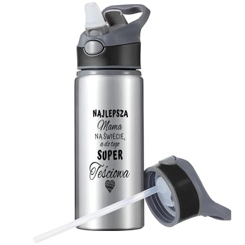 MUG SPORTS BOTTLE WATER BOTTLE WITH STRAW WITH HANDLE SURVIVAL 