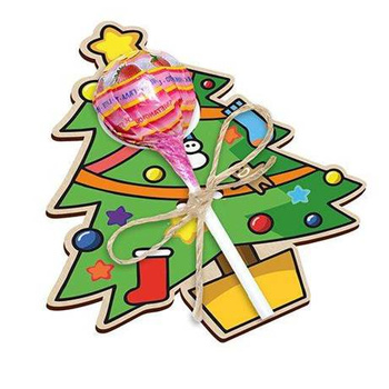 SANTA'S GIFT SANTA CHRISTMAS TREE FOR A LOLLY
