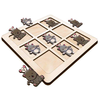 TIC TACK TOE GAME CAT AND MOUSE