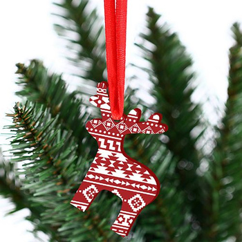 Acrylic bauble for the Christmas tree