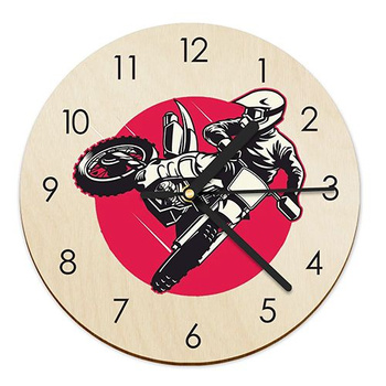 WOODEN WALL CLOCK FOR CHILDREN