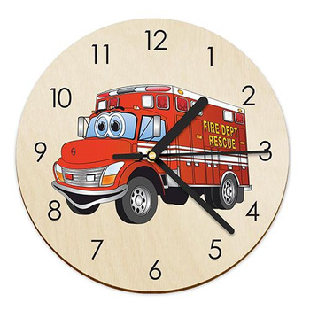 WOODEN WALL CLOCK FOR CHILDREN