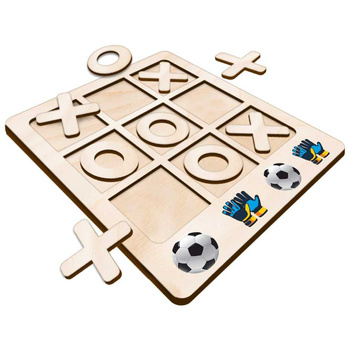TIC TACK TOE GAME BALL AND GLOVES