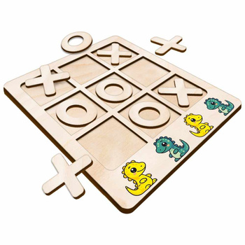 TIC TACK TOE GAME DINOSAUR