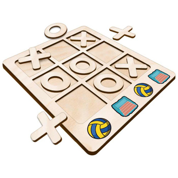 TIC TACK TOE GAME BALL AND NET