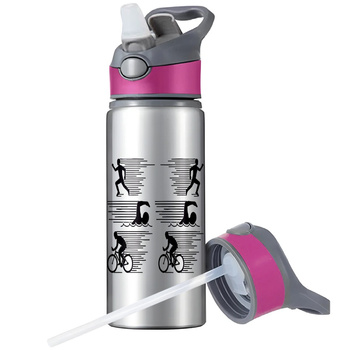 MUG SPORTS BOTTLE WATER BOTTLE WITH STRAW WITH HANDLE SURVIVAL 