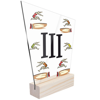 3rd place Sports statuette long jump athletics