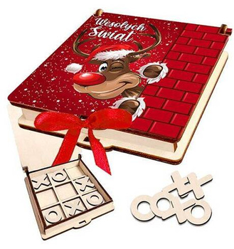 A gift for Christmas, a Santa Claus gift game for children