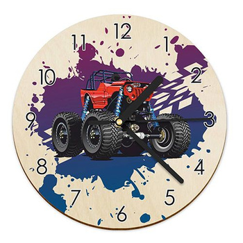 WOODEN WALL CLOCK FOR CHILDREN