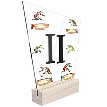 2nd place Sports statuette long jump athletics