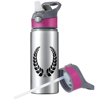 MUG SPORTS BOTTLE WATER BOTTLE WITH STRAW WITH HANDLE SURVIVAL 