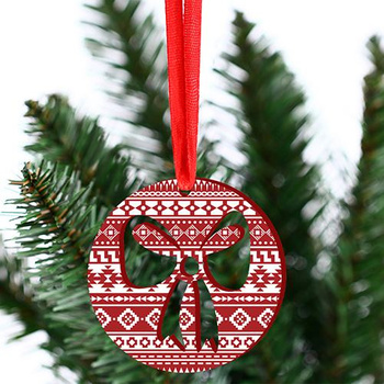 Acrylic bauble for the Christmas tree