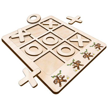 TIC TACK TOE GAME MONKEY BANANA