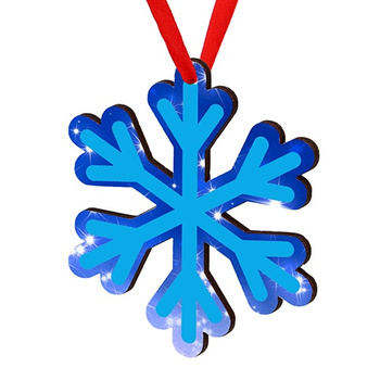 Wooden bauble for the Christmas tree