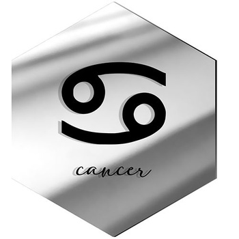  MIRROR DECORATIVE PANEL FOR THE WALL HEXAGON 