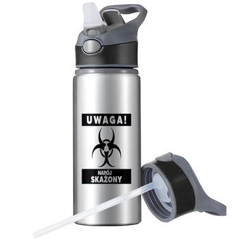 MUG SPORTS BOTTLE WATER BOTTLE WITH STRAW WITH HANDLE SURVIVAL 