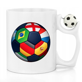 MUG HANDLE FOOTBALL for a FOOTBALL FAN FOOTBALL PLAYER