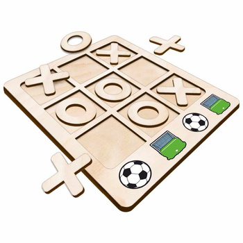 TIC TACK TOE GAME BALL AND GOAL