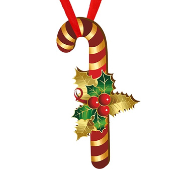 Wooden bauble for the Christmas tree