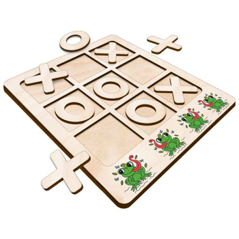 TIC TACK TOE GAME FROG
