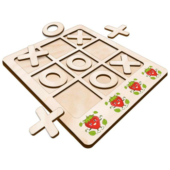 TIC TACK TOE GAME STRAWBERRY STRAWBERRIES