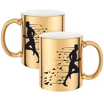 MUG FOR A MARATHON RUNNING COMPETITOR