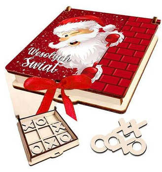 A gift for Christmas, a Santa Claus gift game for children