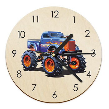 WOODEN WALL CLOCK FOR CHILDREN