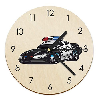 WOODEN WALL CLOCK FOR CHILDREN