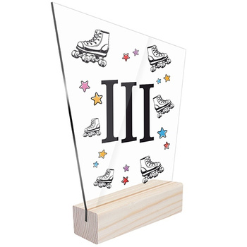 3rd place Sports statuette roller skating for a roller skater