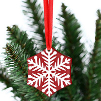 Acrylic bauble for the Christmas tree