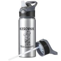 MUG SPORTS BOTTLE WATER BOTTLE WITH STRAW WITH HANDLE SURVIVAL 