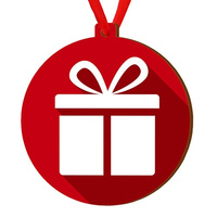 Wooden bauble for the Christmas tree