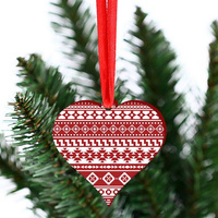 Acrylic bauble for the Christmas tree