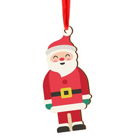 Wooden bauble for the Christmas tree